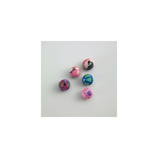 GRANO IN FIMO COLORI ASSORTITI  Ø 8 mm. Confezione da 1000 PZ.