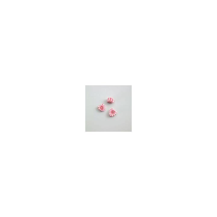GRANI IN FIMO A FORMA DI CUORE COLORI ASSORTITI  8x4 mm. CONFEZIONE DA 1.000 PEZZI