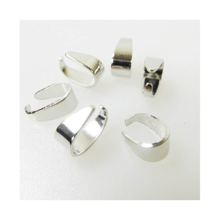 ANELLI OVALI IN METALLO NIKEL 6x9x4 mm. CONFEZIONE DA 1.000