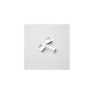 TERMINALI COLLANE ARGENTO 4x11 OTTONE PLACCATO. CONFEZIONE DA 1.000 PEZZI