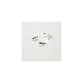 TERMINALE PER CORDONCINO 4,1x10mm IN METALLO. Confezione da 1000 PZ.