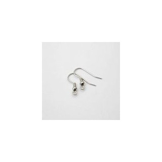 MONACHELLA OTTONE  x ORECCHINI BAGNATO ARGENTO. Confezione da 1000 PZ.
