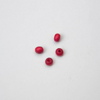 GRANI IN LEGNO Ø4mm COLOR PETALO DI ROSA. 10000 PEZZI