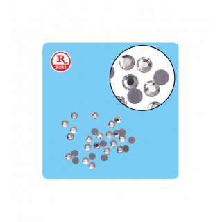 STRASS TERMOADESIVO SS6 BASE PIATTA Ø 1,8/2,2 mm. CONFEZIONE DA 1440 PEZZI