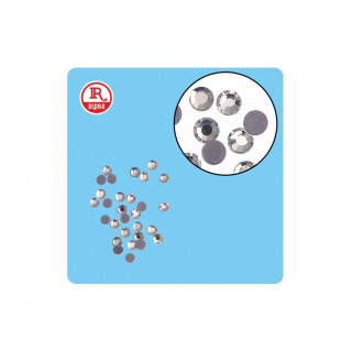 STRASS SS4 BASE PIATTA, Ø 1,4/1,6mm TERMOADESIVO - 1440 PEZZI