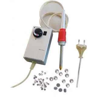 APPLICATORE A CALDO CON ASPIRAZIONE PER STRASS E BORCHIE