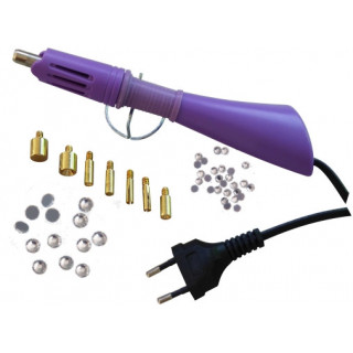 APPLICATORE A CALDO PER STRASS A 7 TESTE Ss 6 2mm - Ss 34 7 mm
