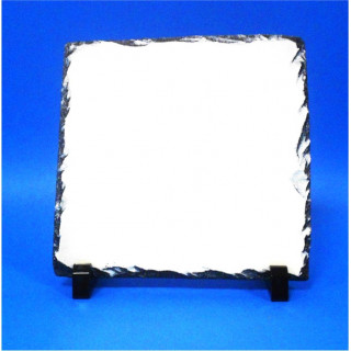 PIETRA SUBLIMABILE CON PIEDINO E SCATOLA 20x20 cm