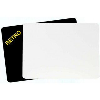 HDF 10x15 cm SPESSORE  6 mm RETTANGOLO, PER LA SUBLIMAZIONE, RETRO NERO (conf. 6 pz)