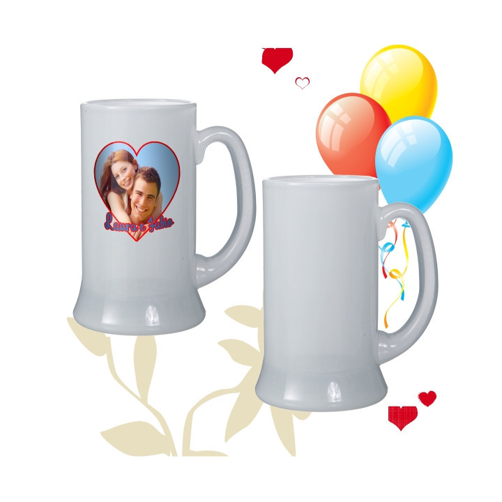 BOCCALE PICCOLO SUBLIMABILE IN VETRO Ø 8 (Conf. 6 pz)