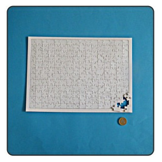 192 PEZZI PUZZLE RETTANGOLARE 200x285x2mm SUBLIMABILE