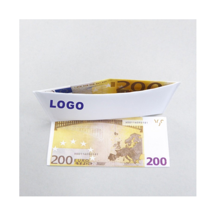 PORTAFOGLIO IN STOFFA PER LA SUBLIMAZIONE 200 EURO 85x195 mm