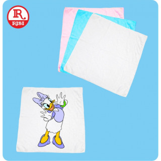 ASCIUGAMANO IN SPUGNA 40x40 cm COLORI ASSORTITI: ROSA, AZZURRO E BIANCO