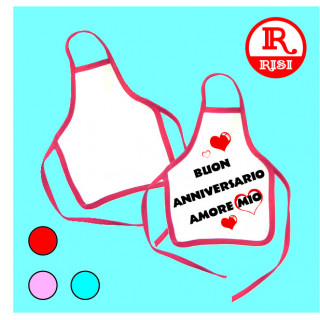 GREMBIULE RASO BIANCO PER BOTTIGLIA