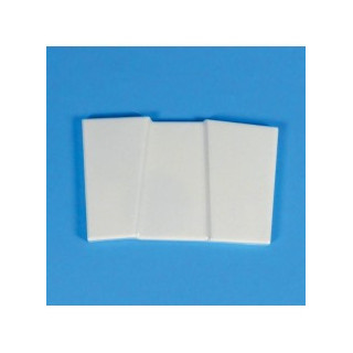 PORCELLANA SINTETICA INFRANGIBILE 8x5x0,5H  PEZZI 12