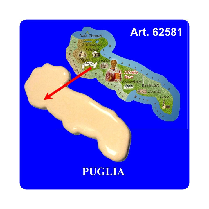 PORCELLANA SINTETICA PUGLIA   PEZZI 12