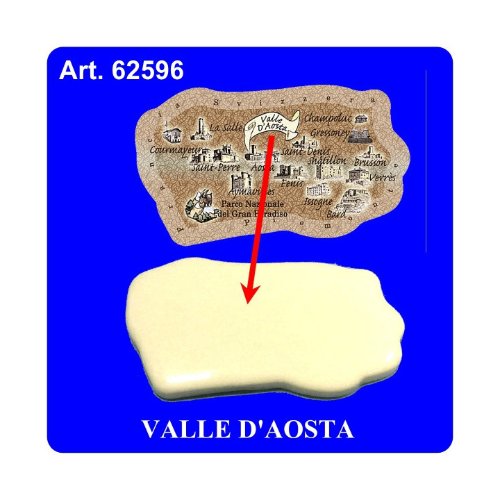 PORCELLANA SINTETICA VALLE D`AOSTA PEZZI 12