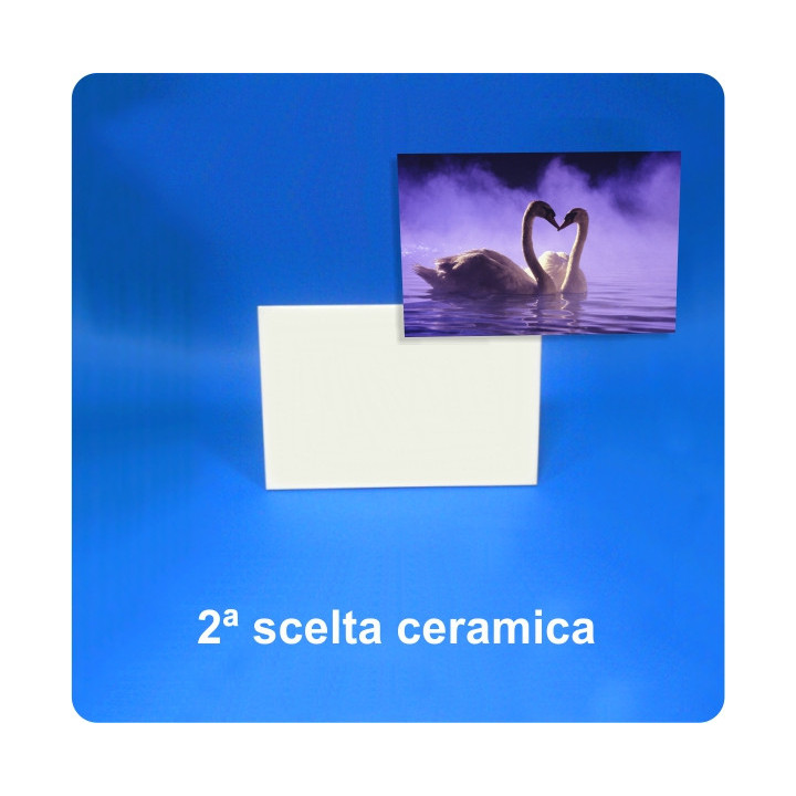 CERAMICA SUBLIMATICA 10x7 cm   2°SCELTA