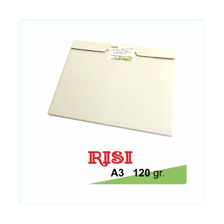 CARTA PER STAMPA IN SUBLIMAZIONE CON MARCHIO  RISI A3 120 g 110 fogli