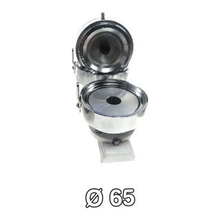 STAMPO Ø 65mm IN ACCIAIO CON BASE FISSA