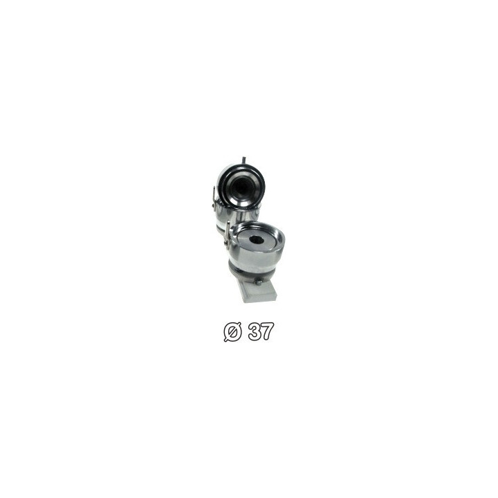 STAMPO Ø 37mm IN ACCIAIO CON BASE FISSA