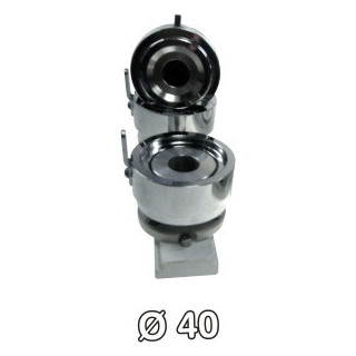 STAMPO Ø 40mm IN ACCIAIO CON BASE FISSA