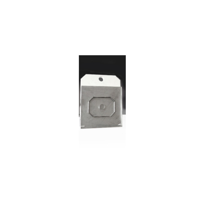 FUSTELLA RETTANGOLARE 80x55 mm ANGOLI VIVI