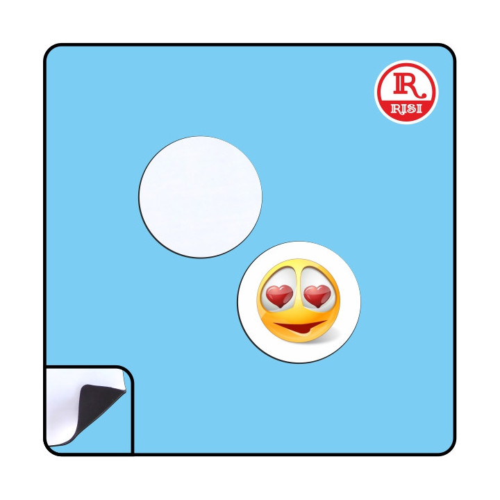 TAPPETINO MOUSE IN NEOPRENE SINTETICO ROTONDO Ø 17,5 cm SPESSORE  2mm