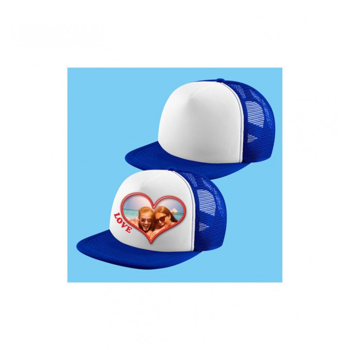 CAPPELLO CON VISIERA DA PERSONALIZZARE IN SUBLIMAZIONE