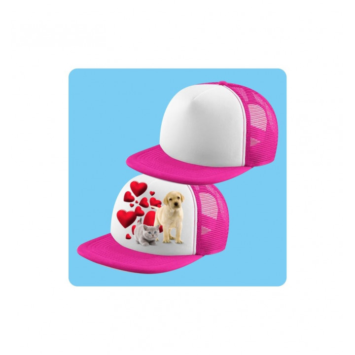 CAPPELLO CON VISIERA DA PERSONALIZZARE IN SUBLIMAZIONE
