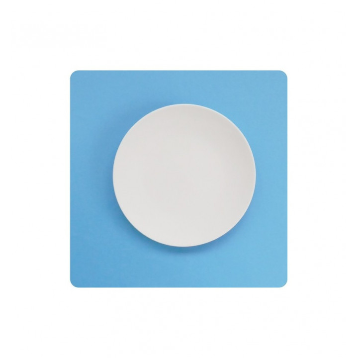 PIATTO CERAMICA BIANCA Ø 20 cm PER SUBLIMAZIONE