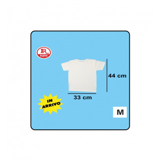 T-SHIRT BIMBI 6 ANNI SUBLIMABILE 100% POLYESTER 33x44