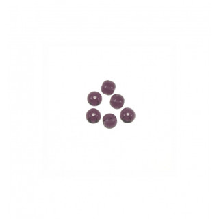 GRANI Ø4 mm VETRO COLORE VIOLA. Confezione da 2,5 KG.