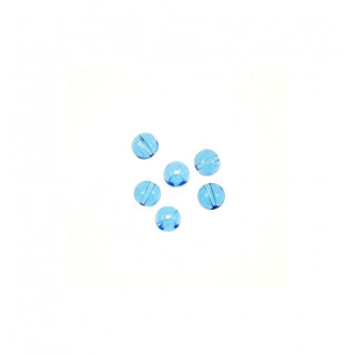 GRANI Ø4 mm VETRO COLORE AZZURRO. Confezione da 2,5 KG.