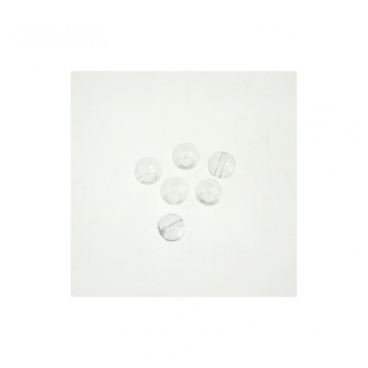 GRANI Ø4 mm VETRO COLORE BIANCO. CONFEZIONE DA 2,5 kg