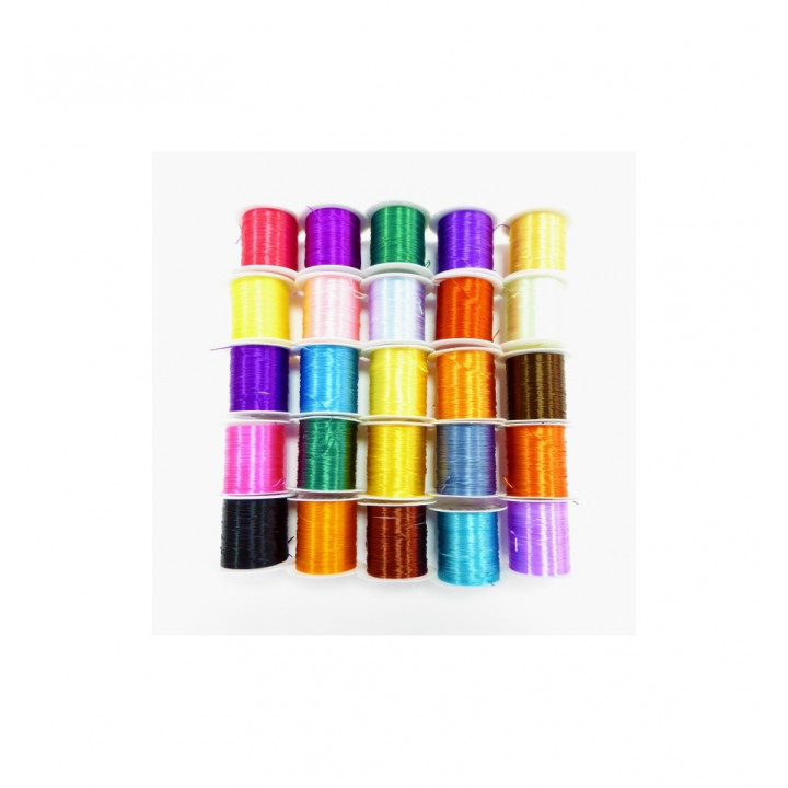 ELASTICO ALTA QUALITÀ COLORI ASSORTITI 10 MT