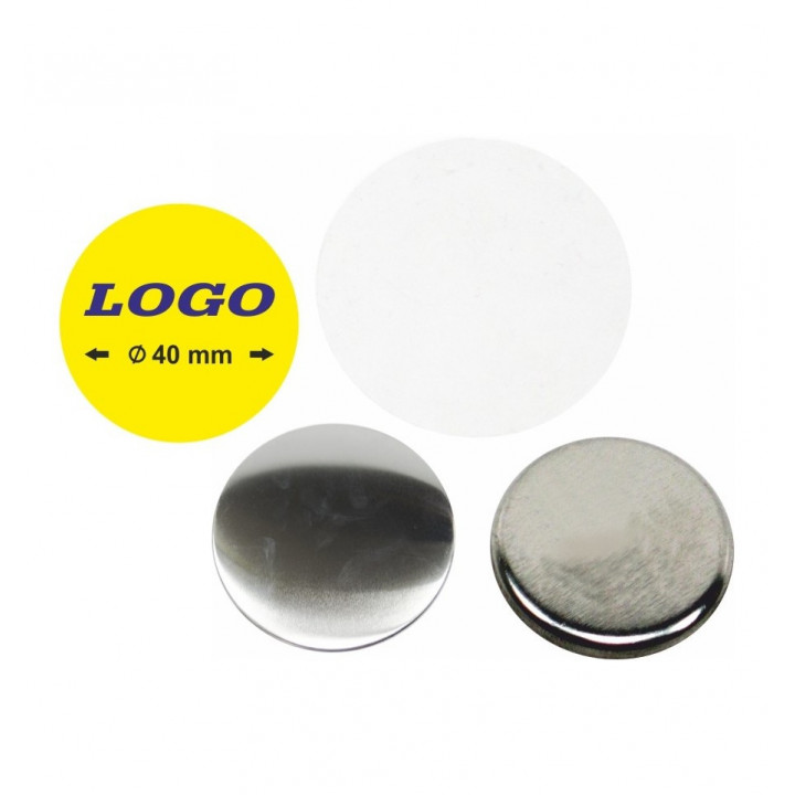 TONDO  Ø 40 mm CON ADESIVO