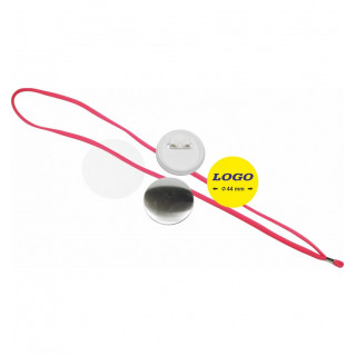 TONDO  Ø 44 mm CORDONCINO PORTABOTTONE
