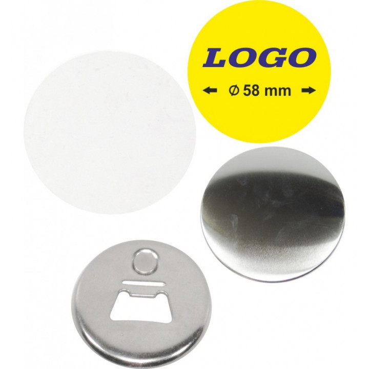 TONDO  Ø 58 mm APRIBOTTIGLIE CON MAGNETE