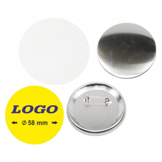 TONDO  Ø 58 mm CON SPILLA