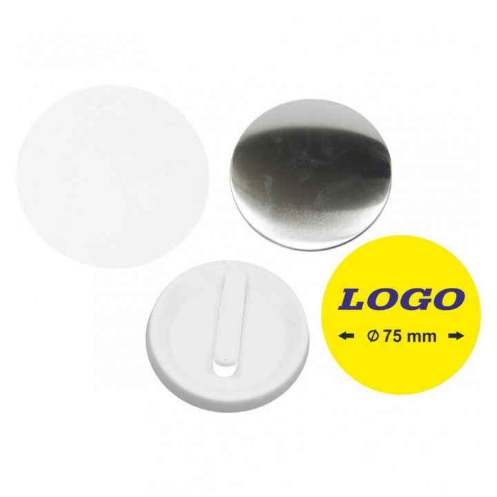 TONDO  Ø 75 mm CLIP IN PLASTICA