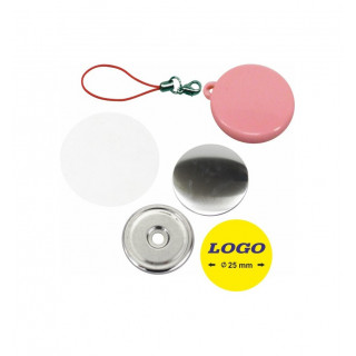 TONDO  Ø 25 mm PORTACELLULARE COLORI ASSORTITI
