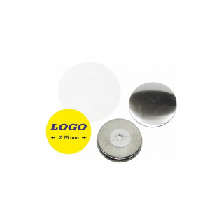 TONDO  Ø 25 mm CON MAGNETE