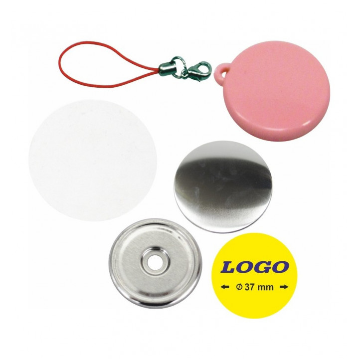 TONDO Ø 37 mm PORTACELLULARE COLORI ASSORTITI (NO BIANCO)