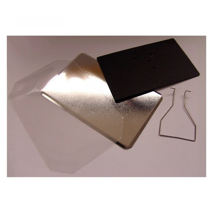 RETTANGOLO ANGOLI VIVI 120x75mm PIEDINO