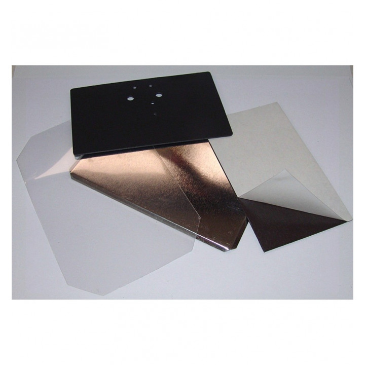RETTANGOLO ANGOLI VIVI 120x75mm MAGNETE