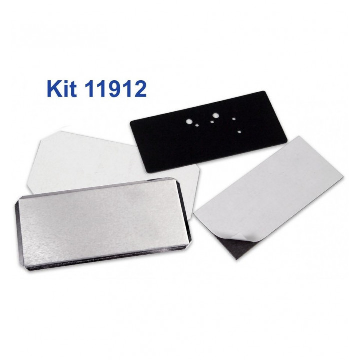 RETTANGOLO ANGOLI VIVI 120x54mm MAGNETE