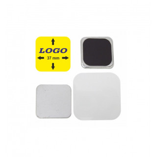 QUADRATO 37x37 mm MAGNETE