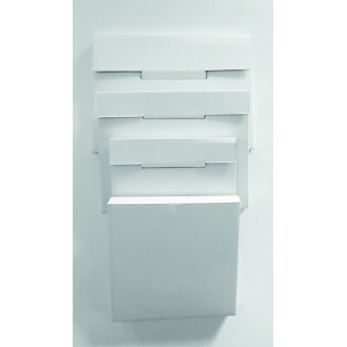 SCATOLA BIANCA 22x26x7 cm  IN MICROONDA PATINATO