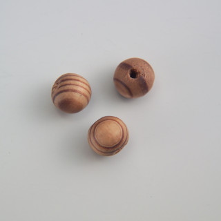 GRANI,LEGNO RIGHE NATURALI Ø 10mm - Confezione da 500 gr.